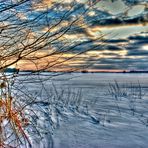 Winterlandschaft in HDR