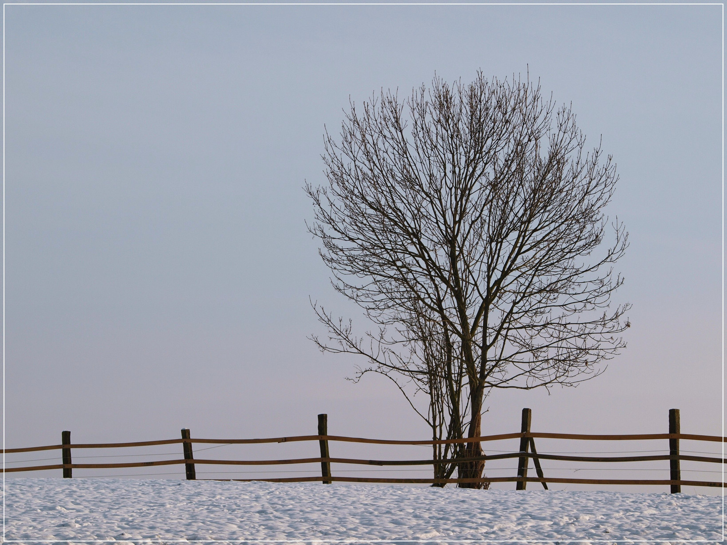 Winterlandschaft in Herne....