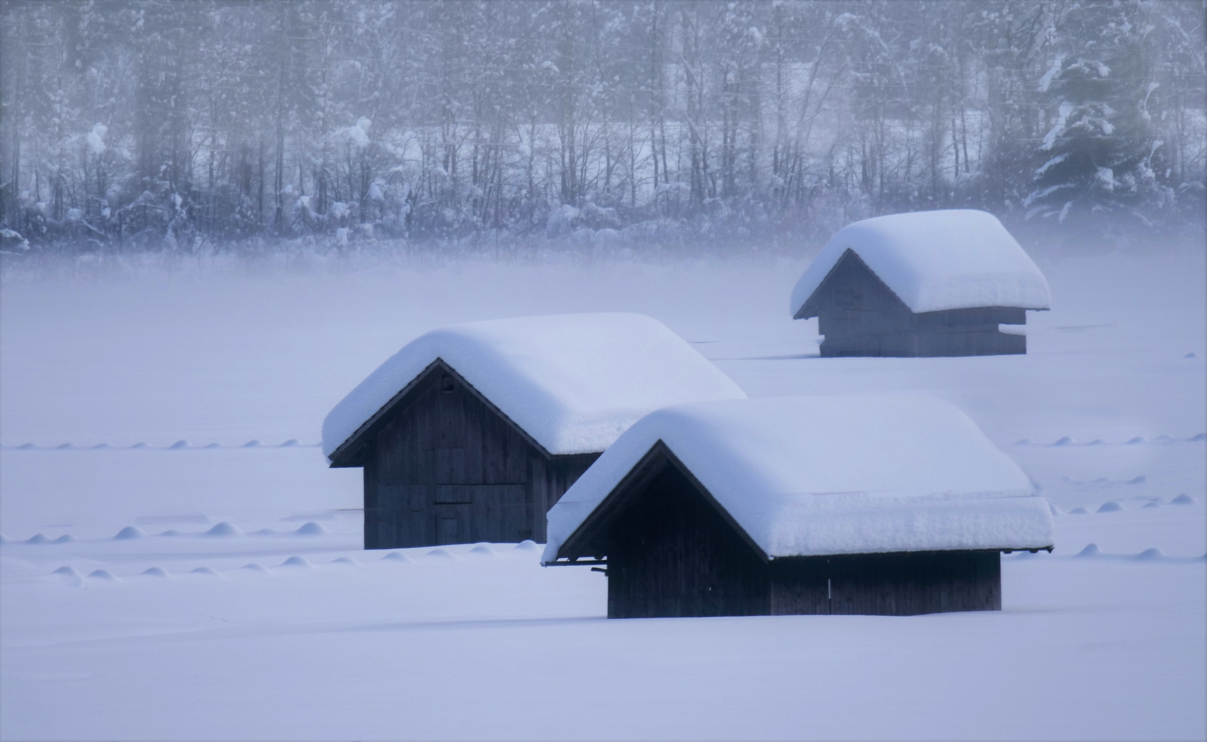 Winterlandschaft in Kärnten 