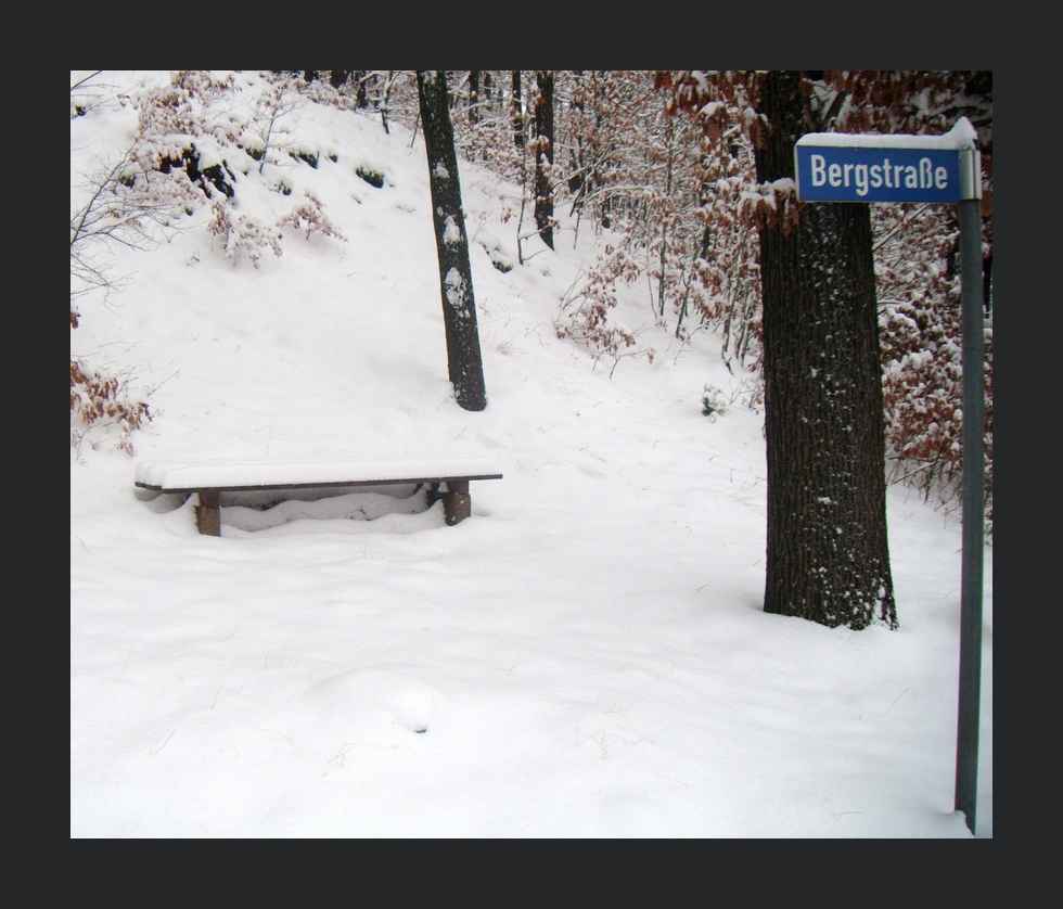 Winterlandschaft in Mülsen OT Thurm