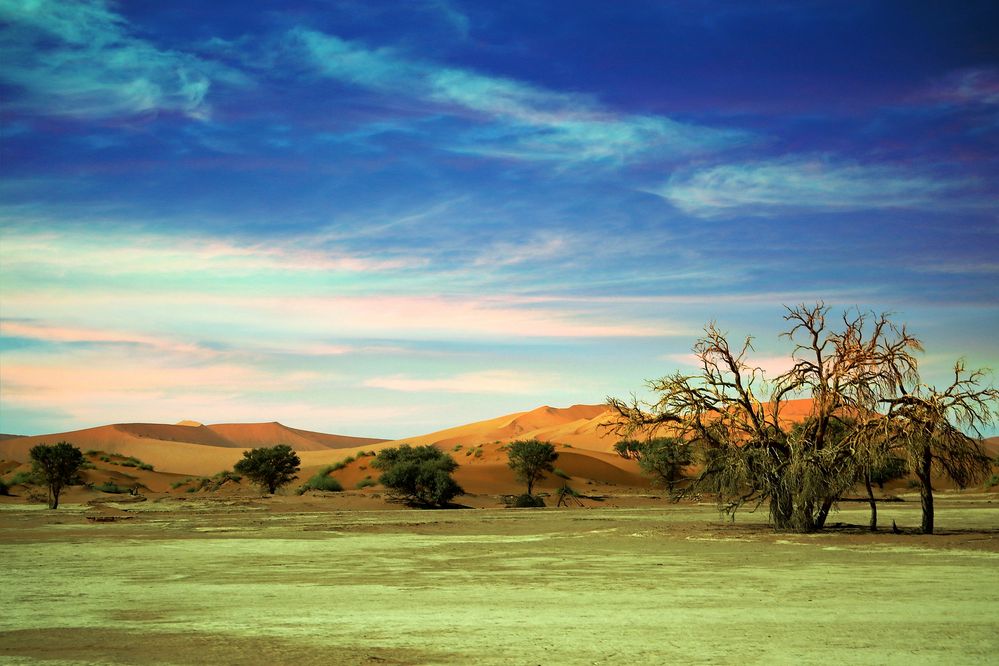 Winterlandschaft in Namibia