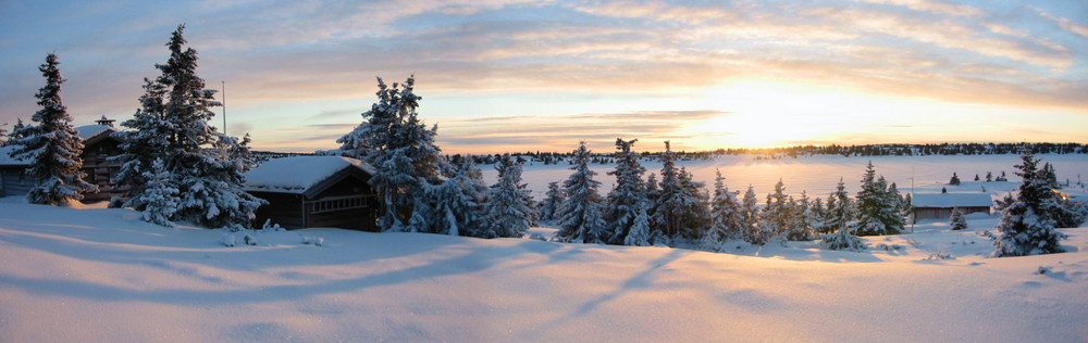 Winterlandschaft in Norwegen