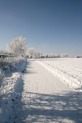 Winterlandschaft in Öfingen im Schwarzwald