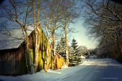 Winterlandschaft in Rastede