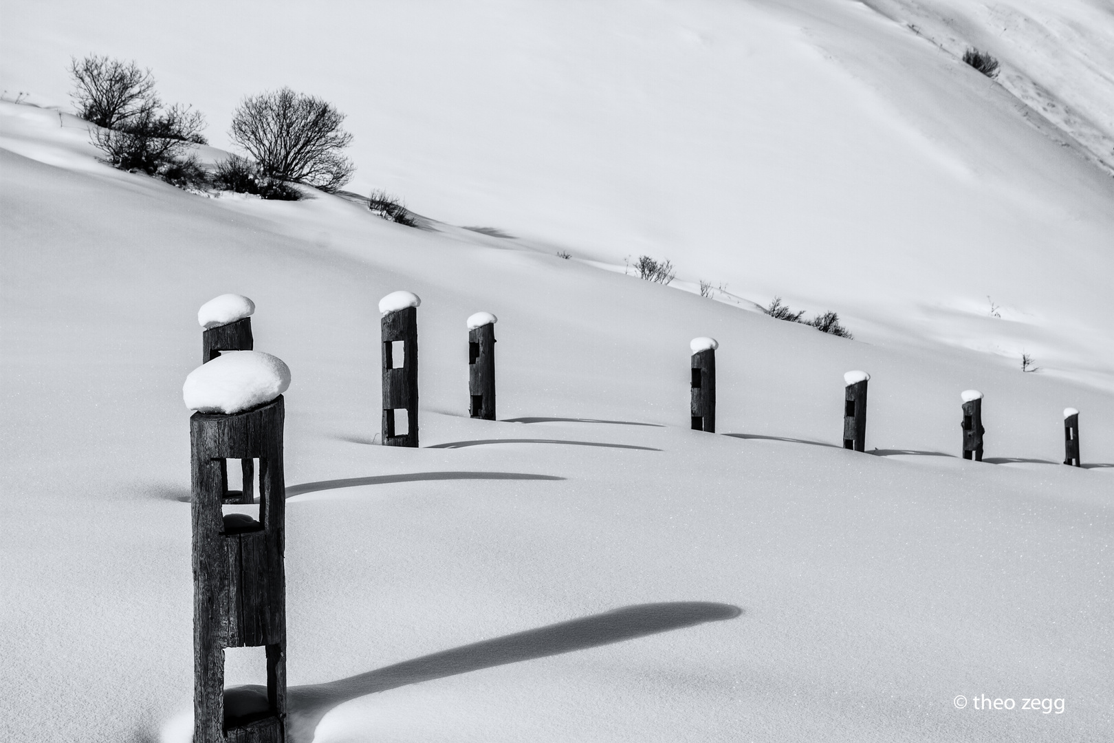 Winterlandschaft in Samnaun