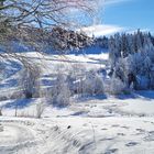 Winterlandschaft in St. Gallen