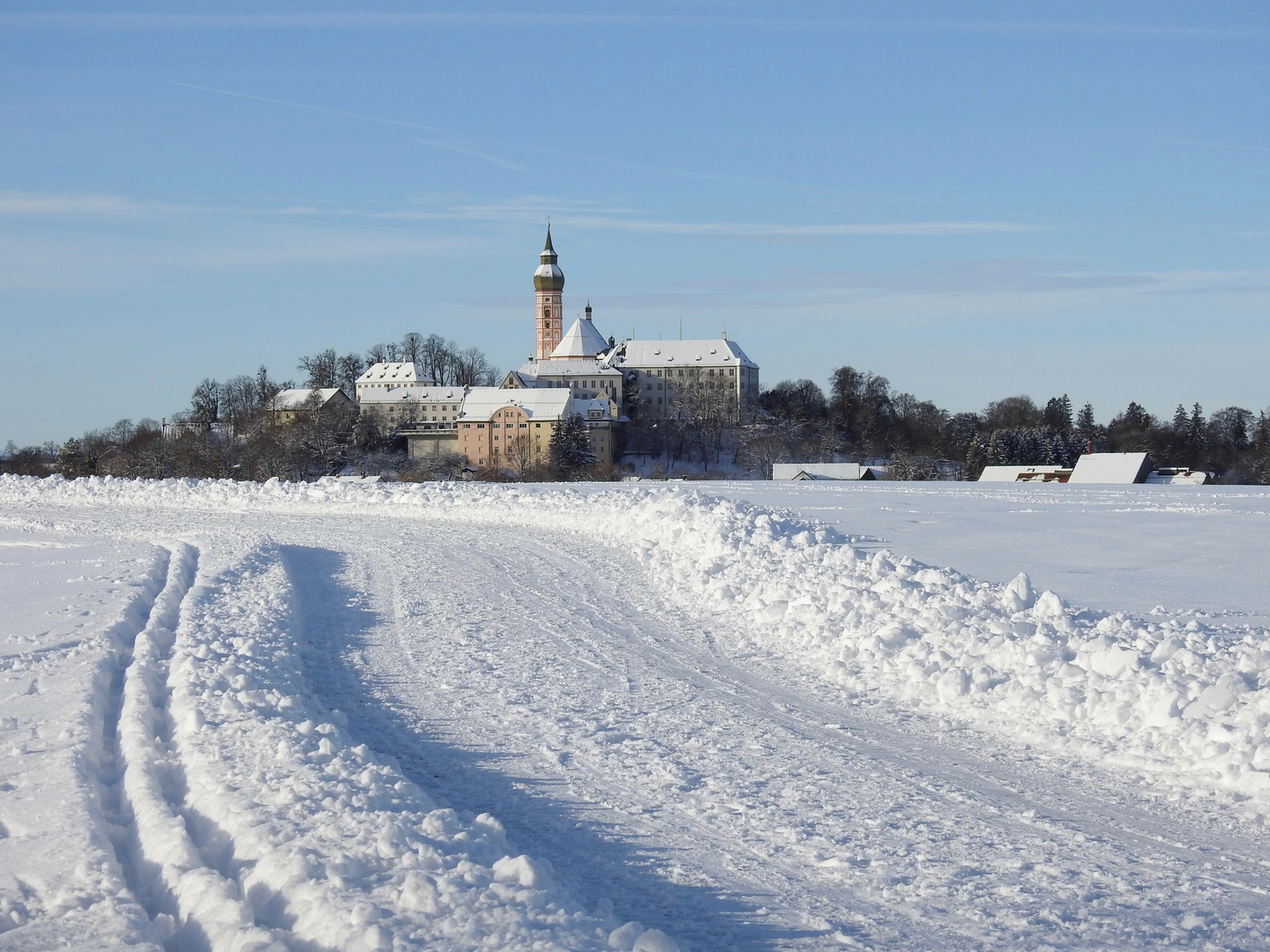 Winterlandschaft Januar 2021