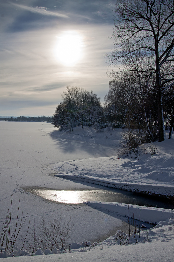 WINTERLANDSCHAFT - KOBERBACHTALSPERRE