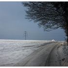 Winterlandschaft mit Mond