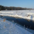 Winterlandschaft mit Trave