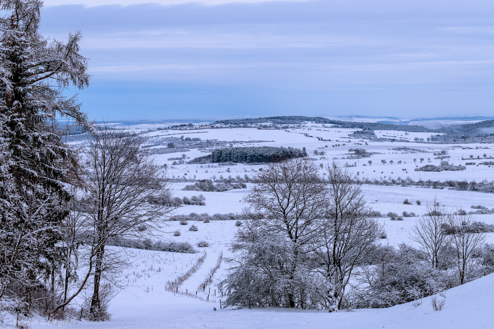 Winterlandschaft nahe Crawinkel