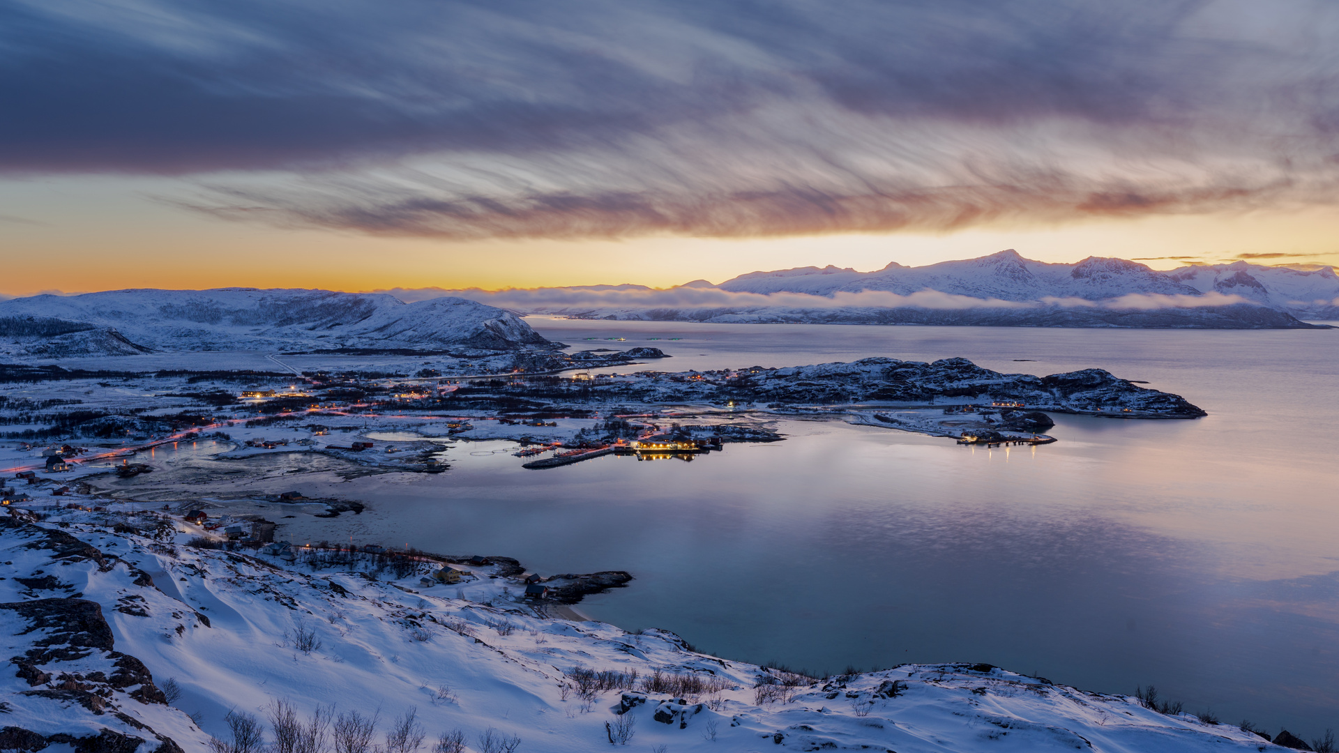 Winterlandschaft Norwegen