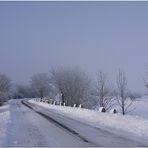 Winterlandschaft / Ortsausgang Niemberg I