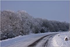 Winterlandschaft / Ortsausgang Niemberg IV