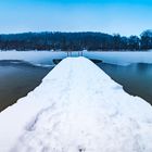 Winterlandschaft Pfuhler See