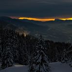 Winterlandschaft (Rodenecker Alm Richtung Eisacktal)