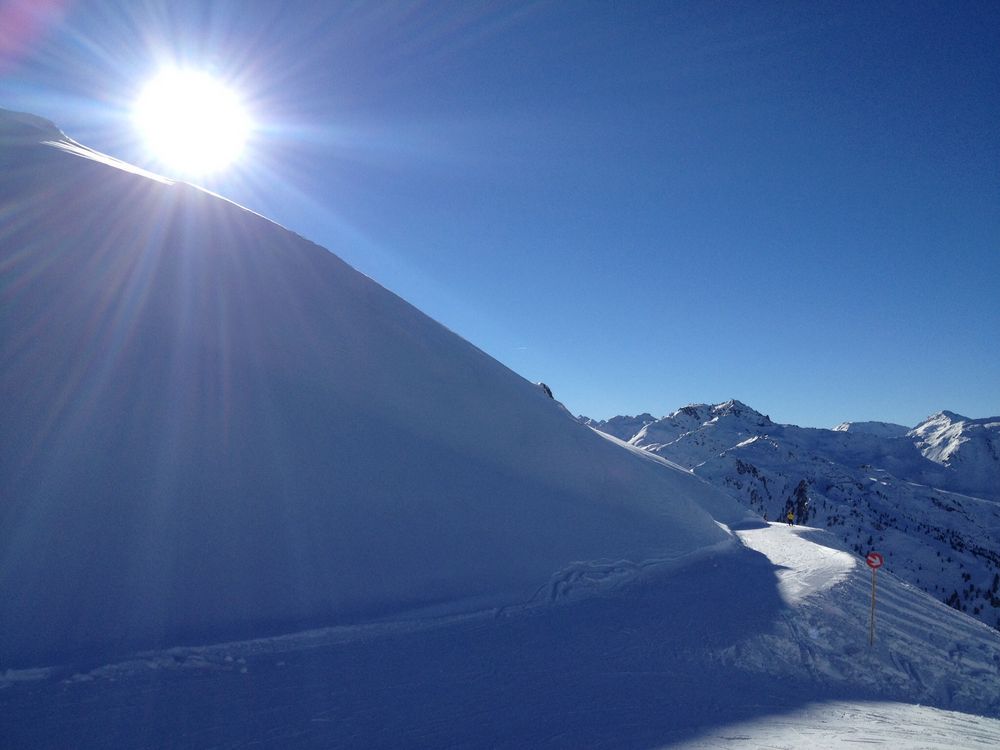 Winterlandschaft, Skifahren kann losgehen :-)