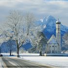 Winterlandschaft um St. Coloman