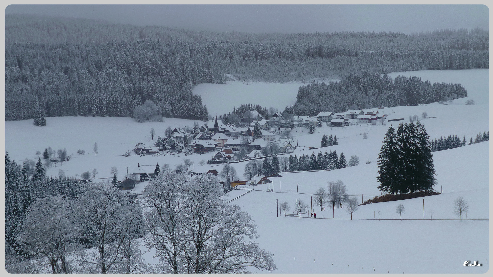 Winterlandschaft „Waldau“