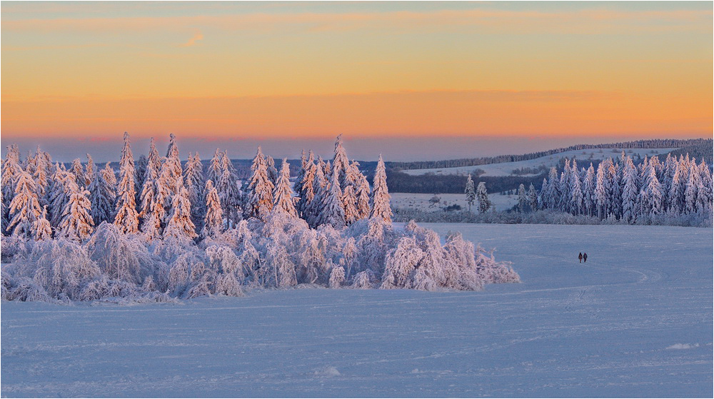 Winterlandschaft Wasserkuppe