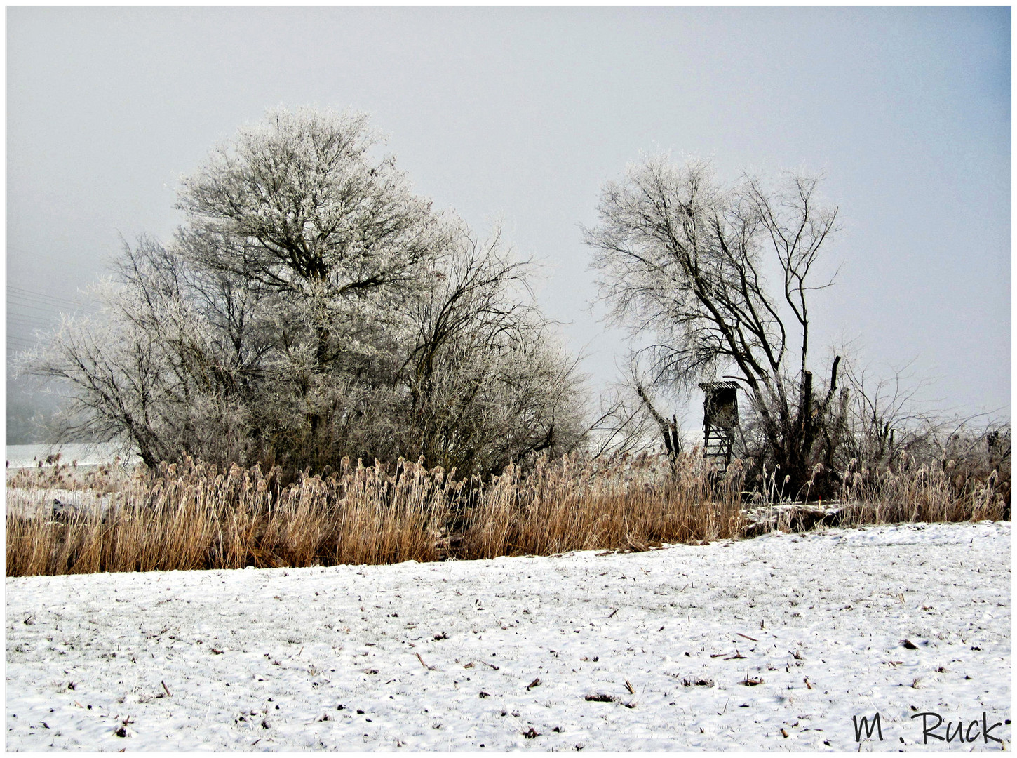 Winterlandschaft wie es früher immer war !