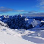 Winterlandschaft Zugspitze