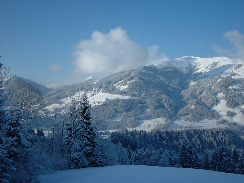 Winterlandschaft zuhause