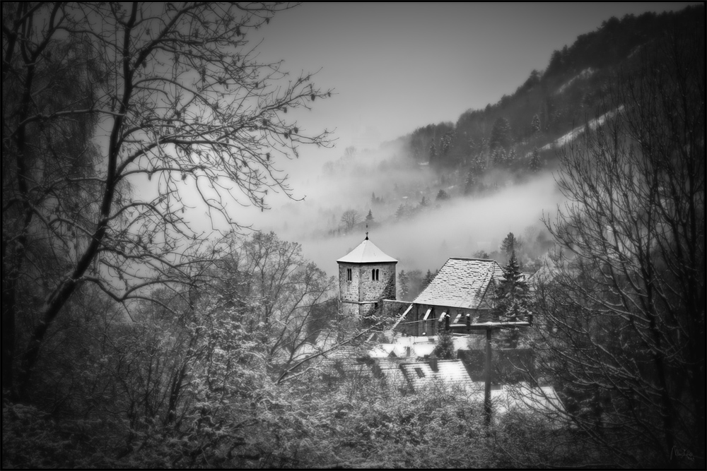 Winterlandschaft zur Weihnachtszeit