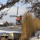 Winterlandshaft im Holland