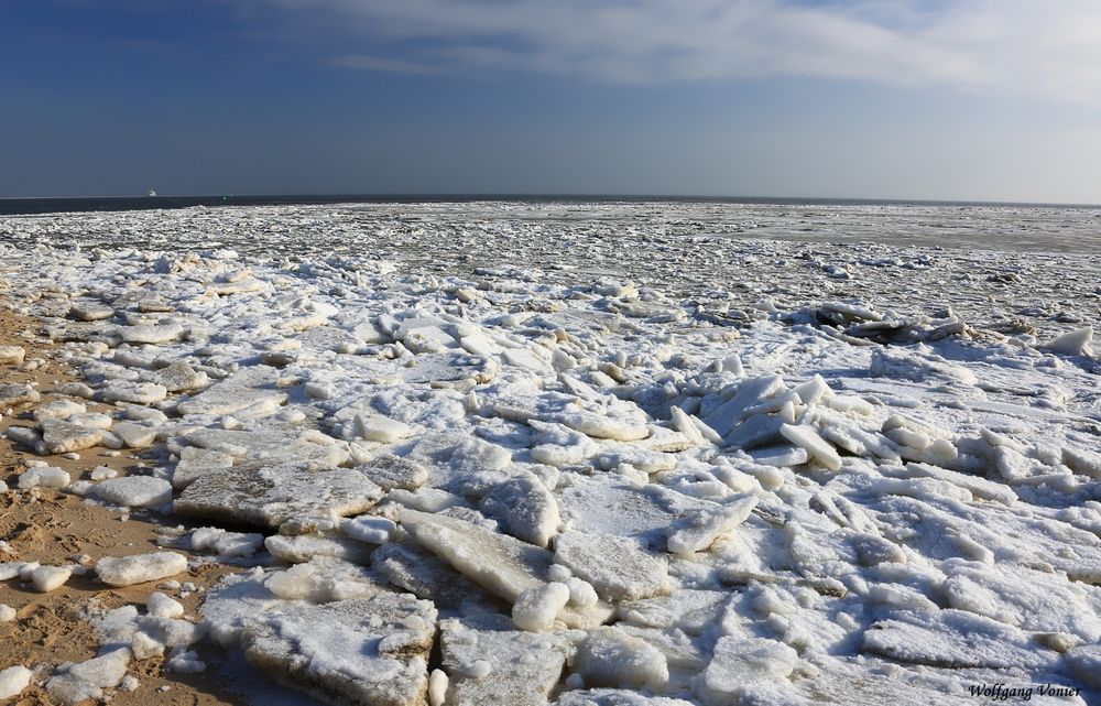 Winterlanndschaft auf Sylt