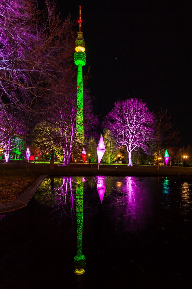 Winterleuchten Dortmund Westfalenpark Foto & Bild deutschland, europe