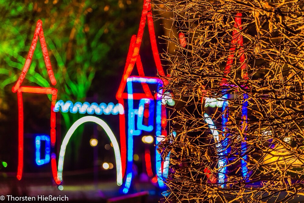 Winterleuchten im Dortmunder Westfalenpark