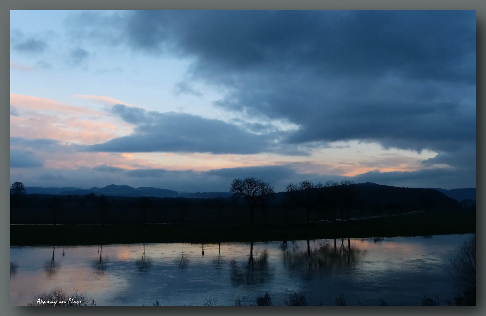 Winterleuchten Weser