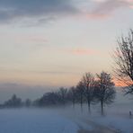 Winterlich an einem Herbstabend