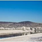 Winterlich be-schau-liches Wesertal...