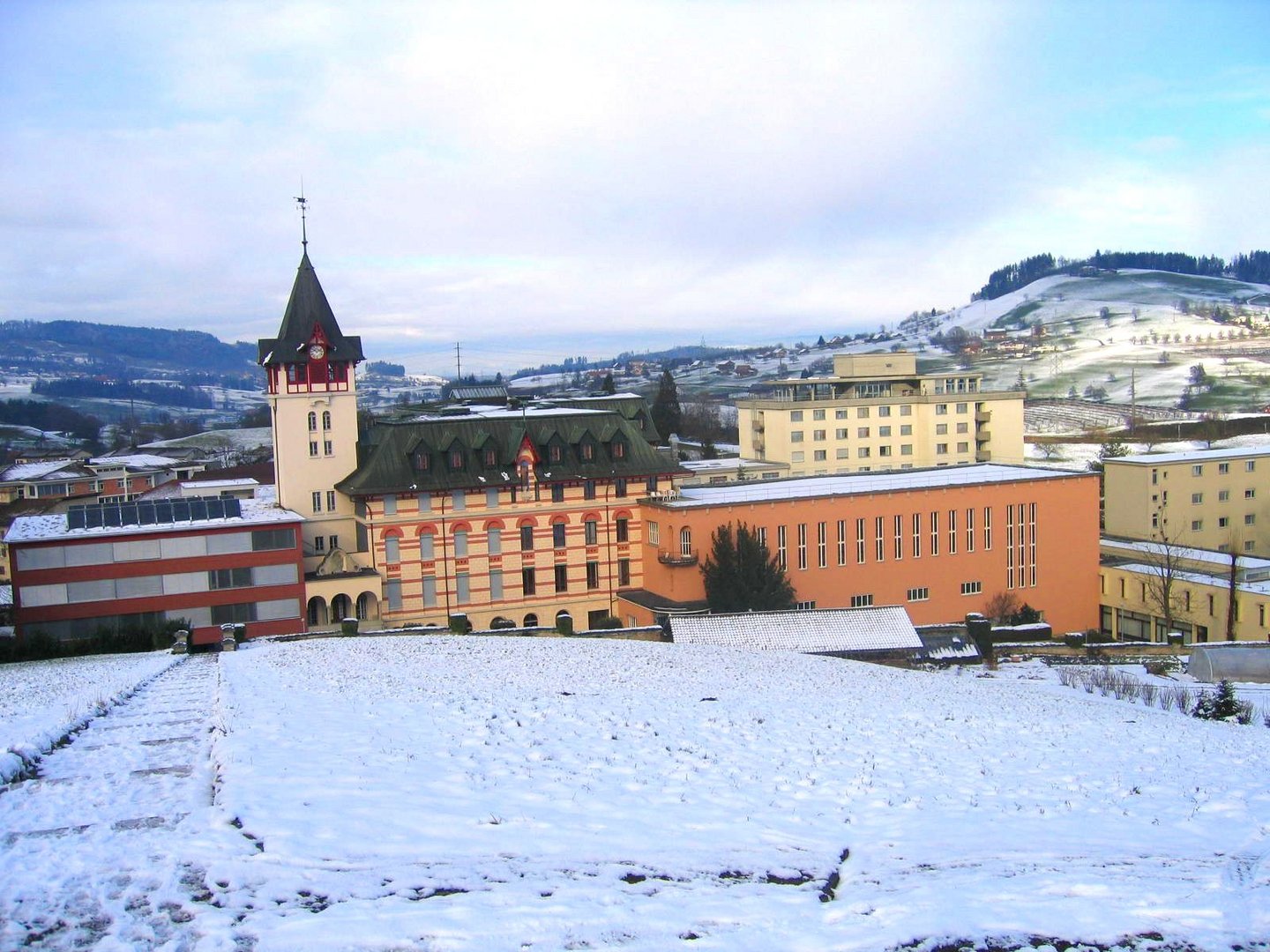 winterlich in Immensee