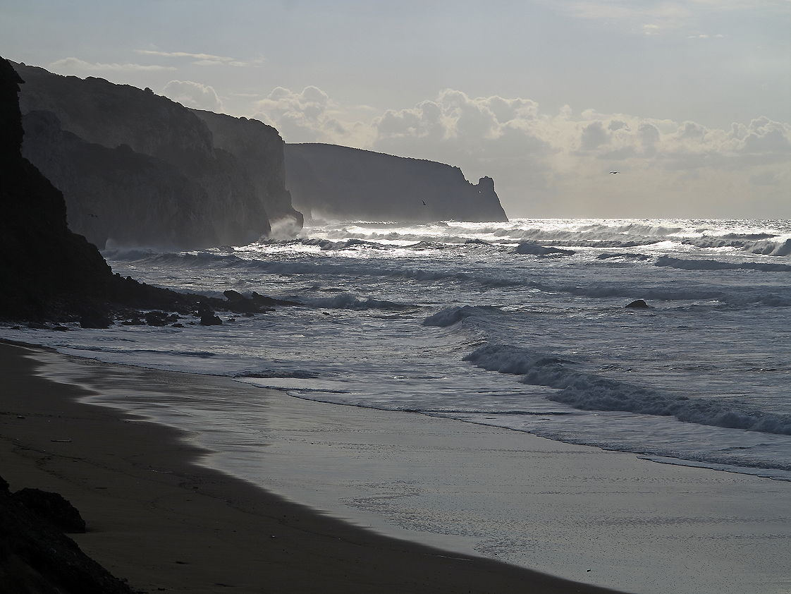 Winterlich stürmisches Meer / Il mare invernale burrascoso (2)