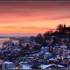 Winterlich verschneites Blankenese | Redone