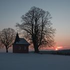 winterliche Abendstimmung