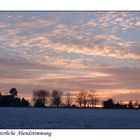 Winterliche Abendstimmung