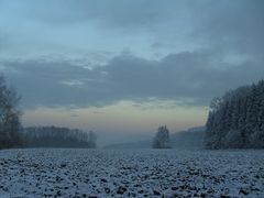 Winterliche ausicht in Singen