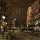 winterliche Bahnhofstrasse in Zürich