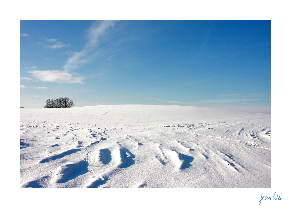 Winterliche Börde