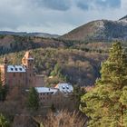 Winterliche Burg Berwartstein