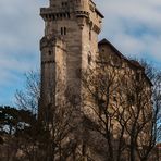 winterliche Burg Liechtenstein