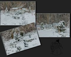 Winterliche Collage ...