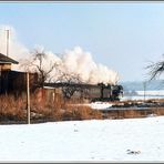 Winterliche Eisenbahnromantik zum Nikolaus I