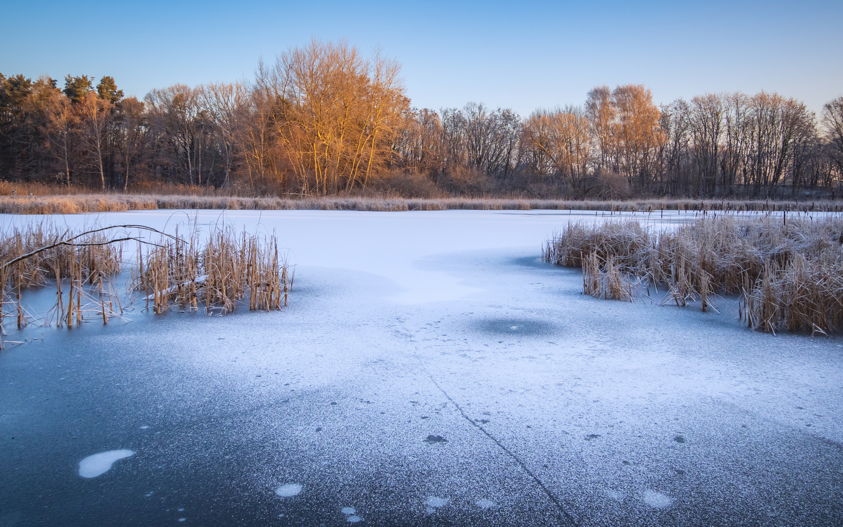 Winterliche Farben