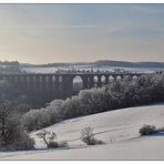 winterliche Göltzschtalbrücke