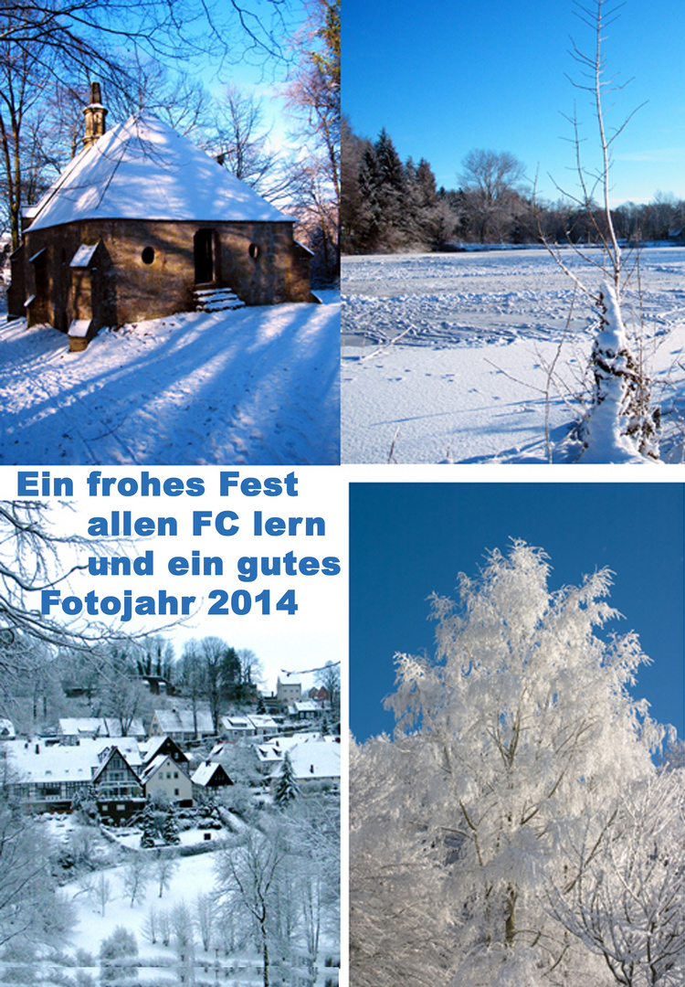 Winterliche Grusse Zum Winteranfang Foto Bild Jahreszeiten Winter Winter Intecklenburg Bilder Auf Fotocommunity